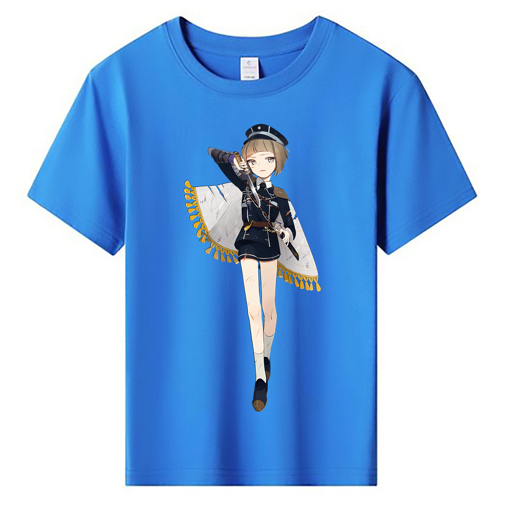 （画像用） 刀剣乱舞 Touken Ranbu 綿100％キッズTシャツ（フロントプリント）